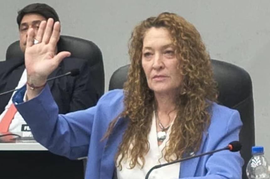La diputada Patricia George autora del proyecto