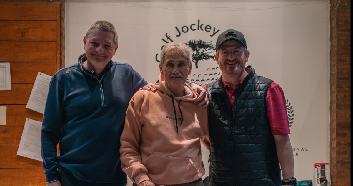 La premiación del torneo en el Golf JCSR