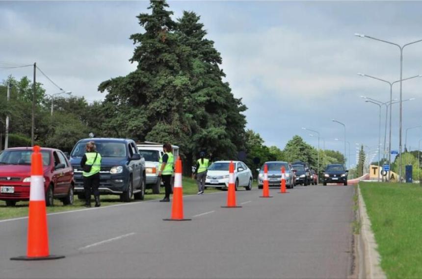 El hecho ocurrió el pasado 31 de julio durante un operativo en la avenida Uruguay a metros de la Perón