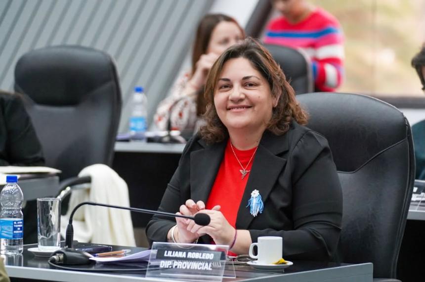 Liliana Robledo diputada del peronismo por Nuevo Espacio de Participación