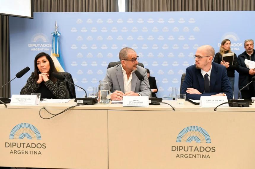 Plenario de las comisiones de Presupuesto y Legislación Penal el miércoles pasado en la C�mara de Diputados