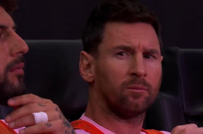 Leo fue incluido en el banco de suplentes del Inter Miami