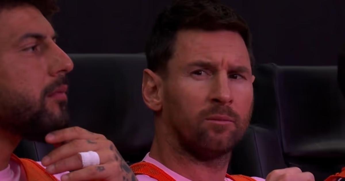 Leo fue incluido en el banco de suplentes del Inter Miami