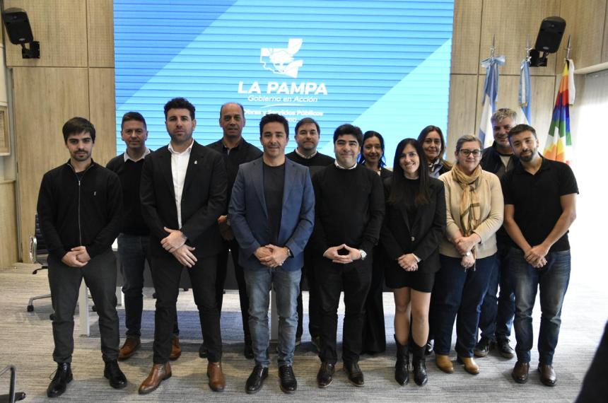 El encuentro entre autoridades de Humanas y de Obras P�blicas