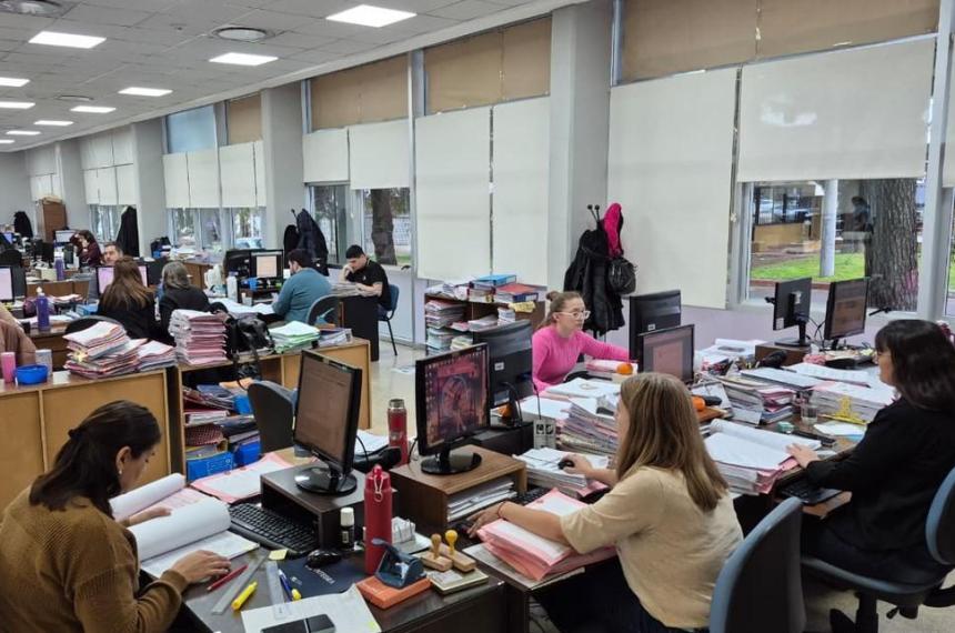 En la actualidad hay 10 pasantes universitarios en el TdC