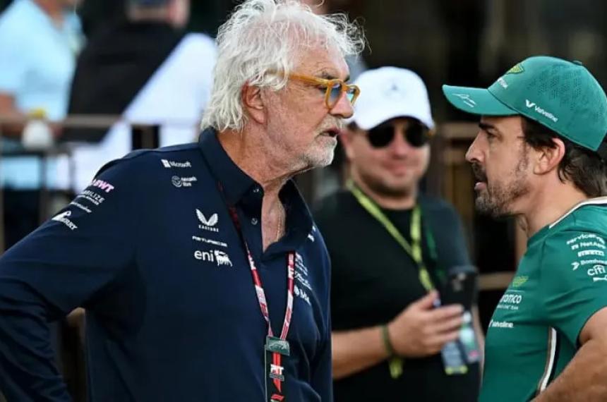 Briatore hoy en Alpine junto a Fernando Alonso en Aston Martin