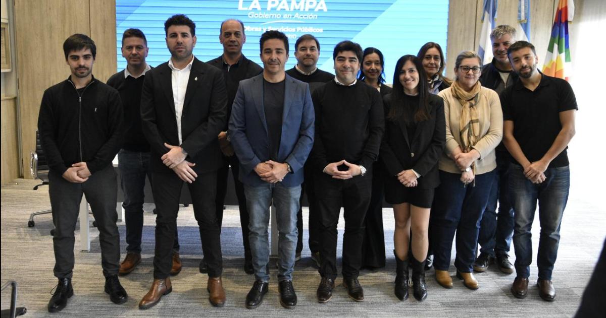 El encuentro entre autoridades de Humanas y de Obras P�blicas