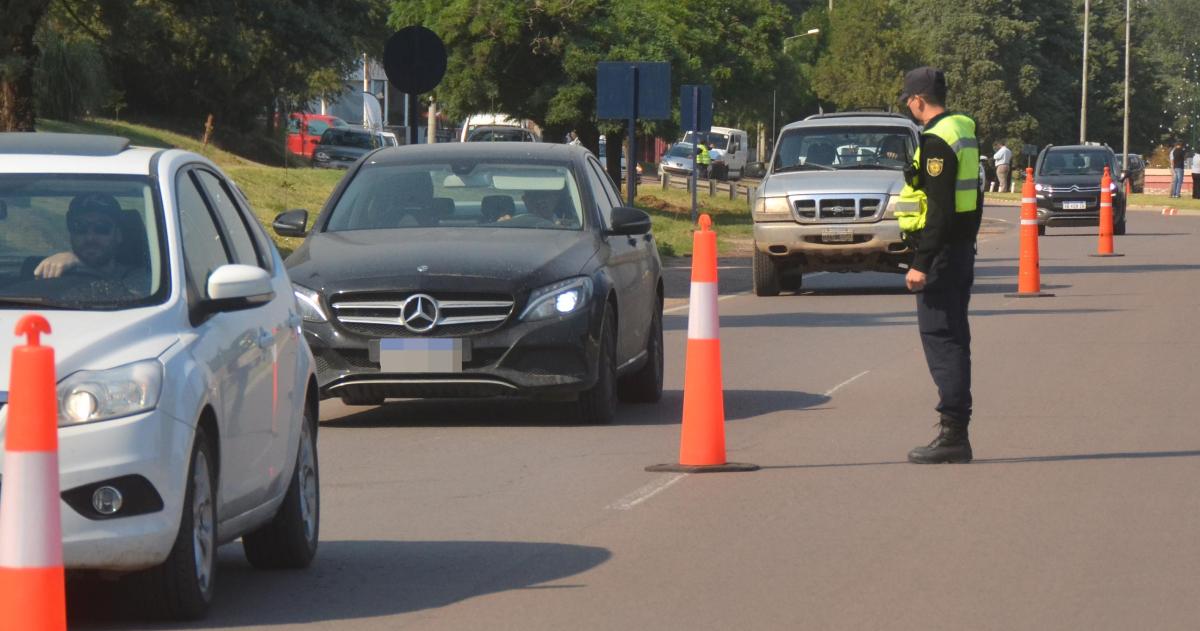 El hecho ocurrió el pasado 31 de julio durante un operativo en la avenida Uruguay a metros de la Perón