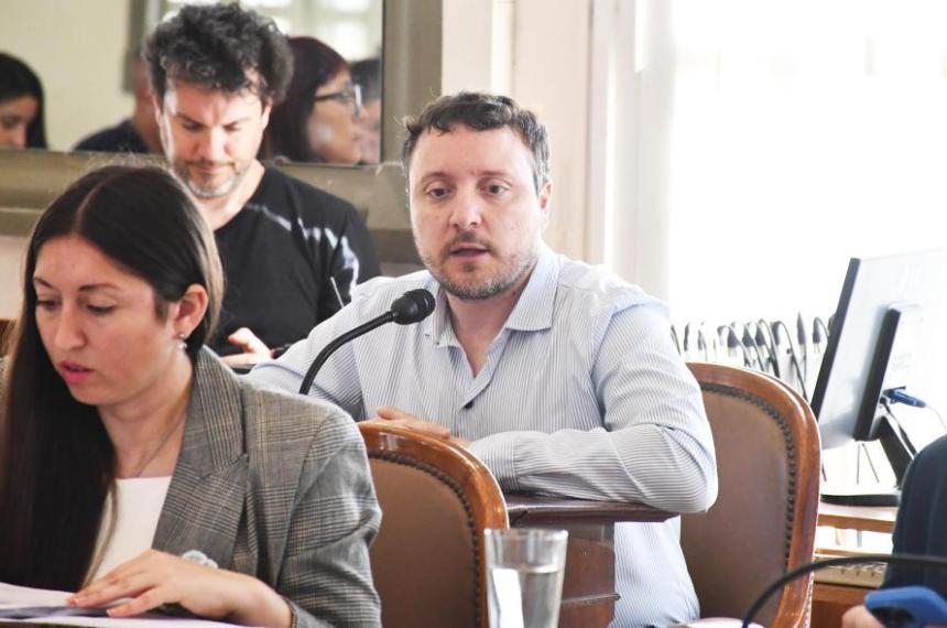 El concejal oficialista Mariano Alfageme fue autor de la iniciativa