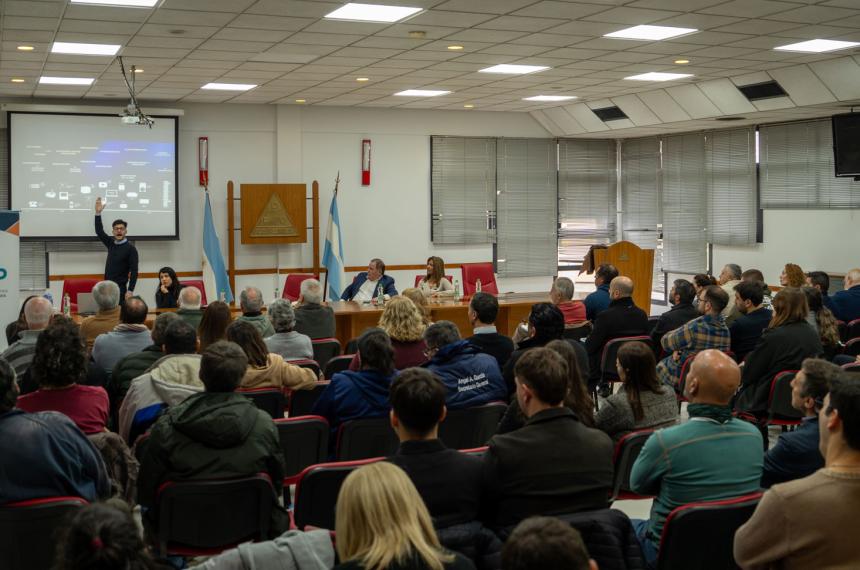 La jornada se realizó en el auditorio de Vialidad Provincial