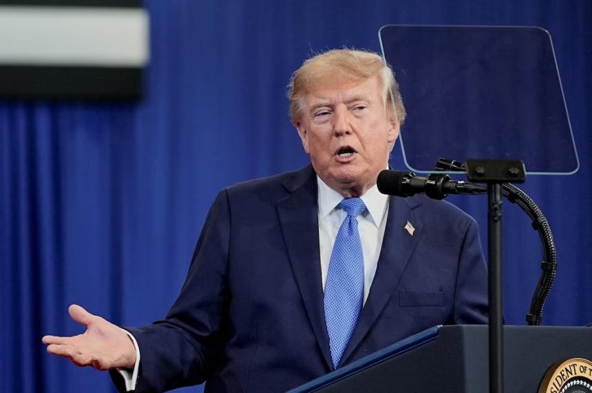 Trump dijo que declarar� el estrecho de Ormuz territorio de Estados Unidos una vez que termine la ofensiva militar contra Ir�n