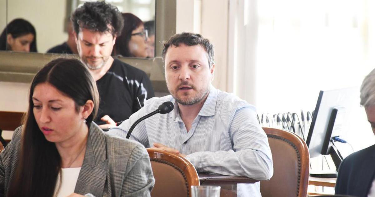 El concejal oficialista Mariano Alfageme fue autor de la iniciativa
