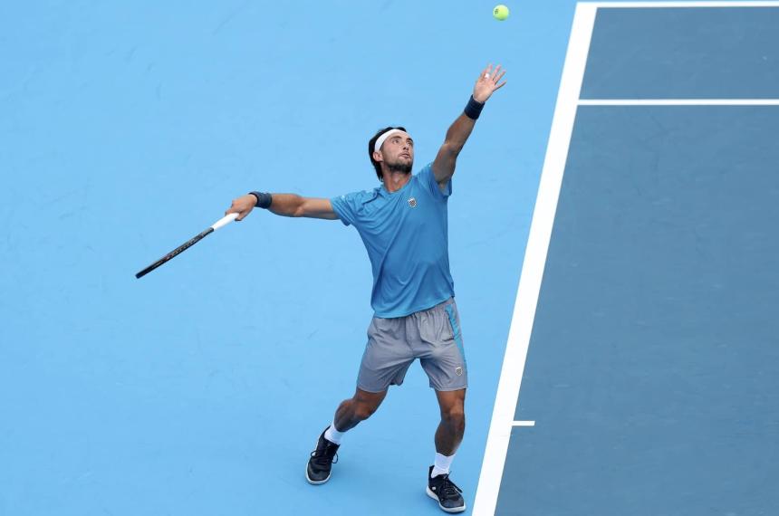 Tirante logró el mejor triunfo de su carrera ante Djokovic
