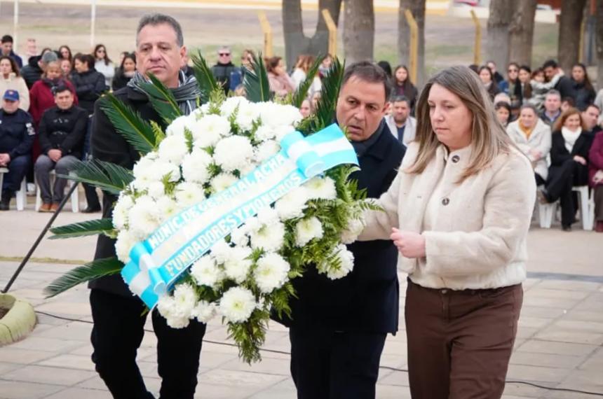 144 años de vida festejó la ciudad de General Acha
