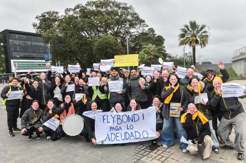 Trabajadores protestaron en Aeroparque