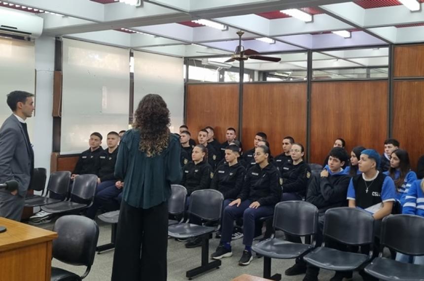 El juicio estuvo coordinado por la jueza de audiencia de juicio María José Gianinetto