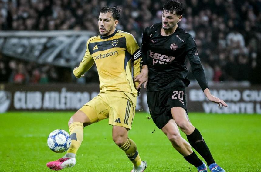 Paredes fue reemplazado durante el entretiempo del partido ante Platense