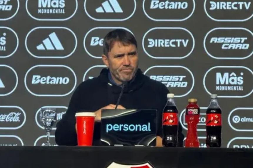 Coudet se enojó con un periodista en la conferencia