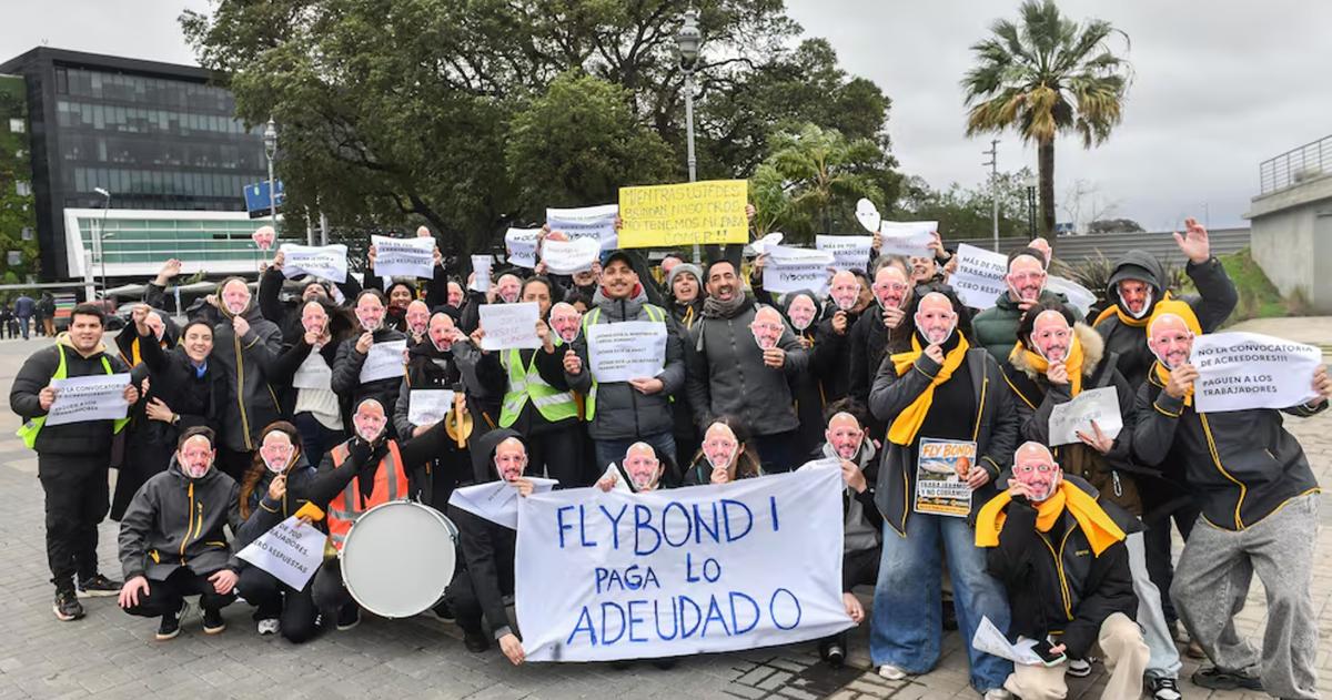 Trabajadores protestaron en Aeroparque