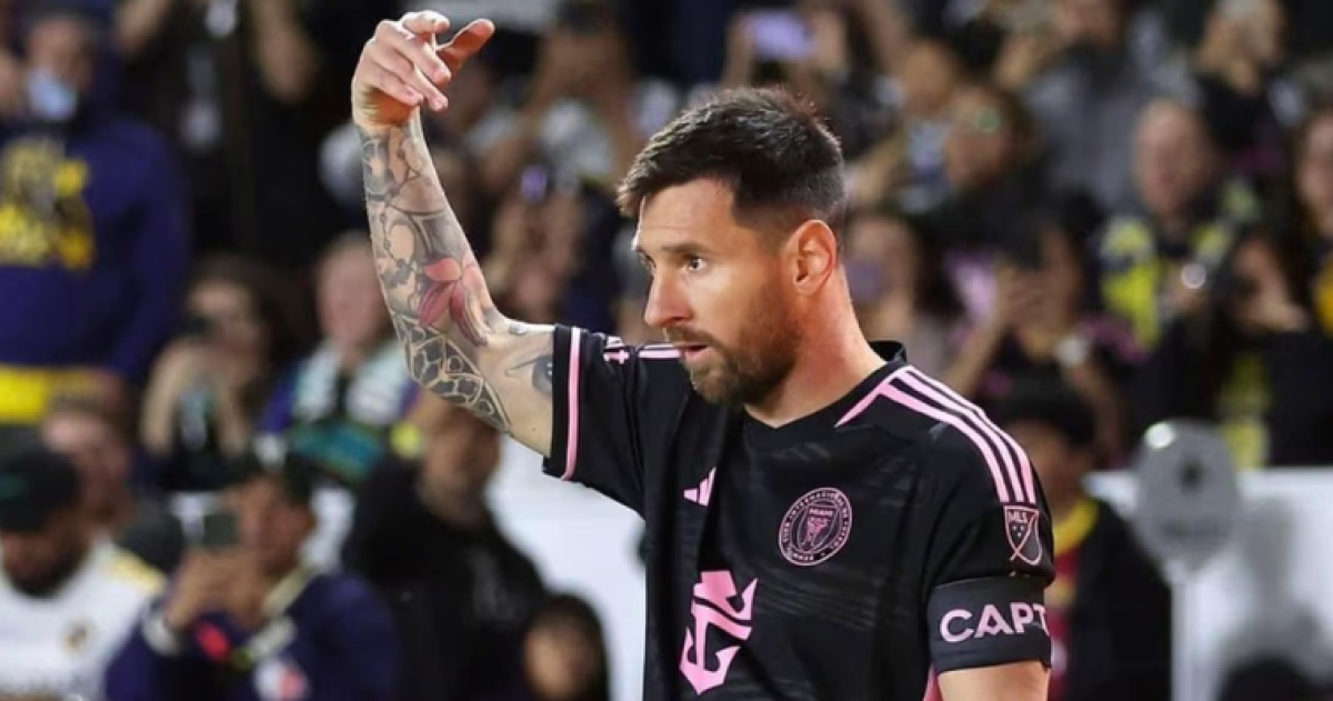 Messi erró un penal