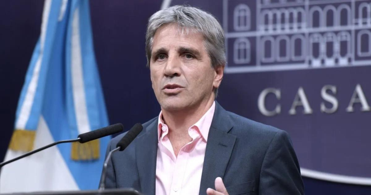 Luis Caputo ministro de Economía