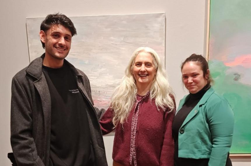 El artista Miguel García fue premiado
