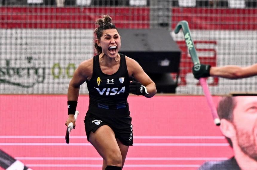 Las Leonas con Gorzelani en el gol vencieron a Alemania
