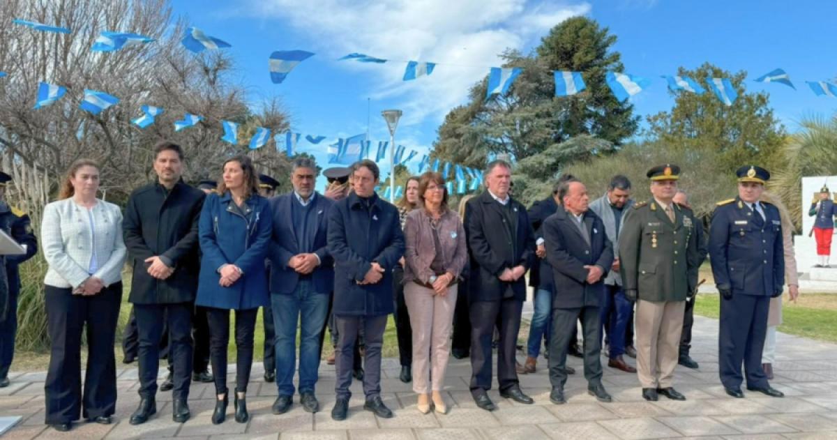 Autoridades y legisladores provinciales y nacionales se dieron cita para homenajear a San Martín