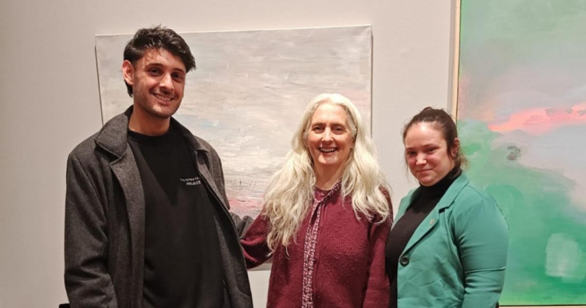 El artista Miguel García fue premiado