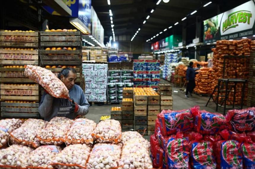 La inflación mayorista perforó el 1-en-porciento- en julio