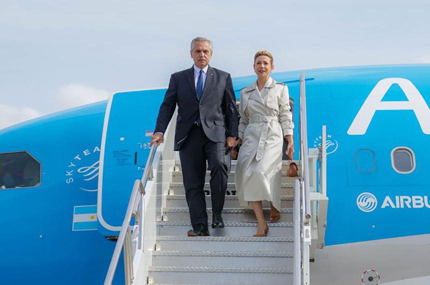 Alberto Fern�ndez y Fabiola Yañez