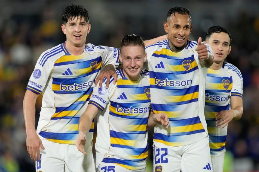Boca se florea en Paraguay