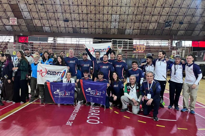 El equipo de GUDAT que compitió en General Pico
