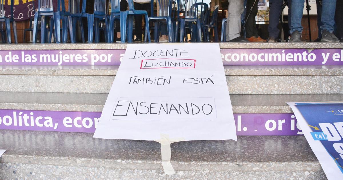 La UNLPam afronta una semana de protesta docente
