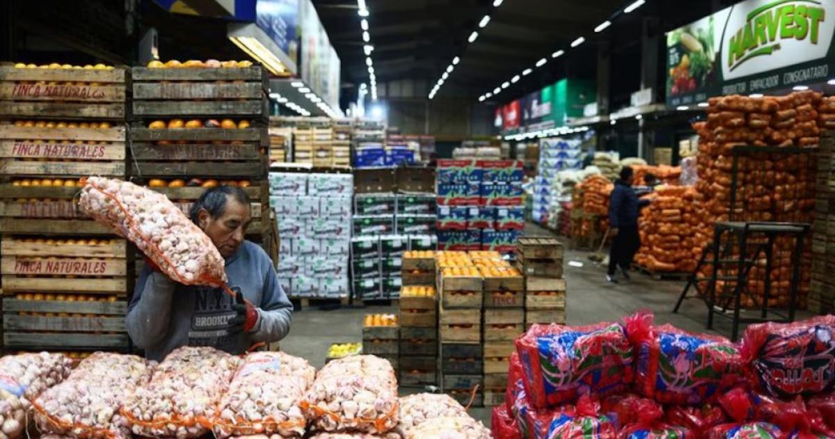 La inflación mayorista perforó el 1-en-porciento- en julio