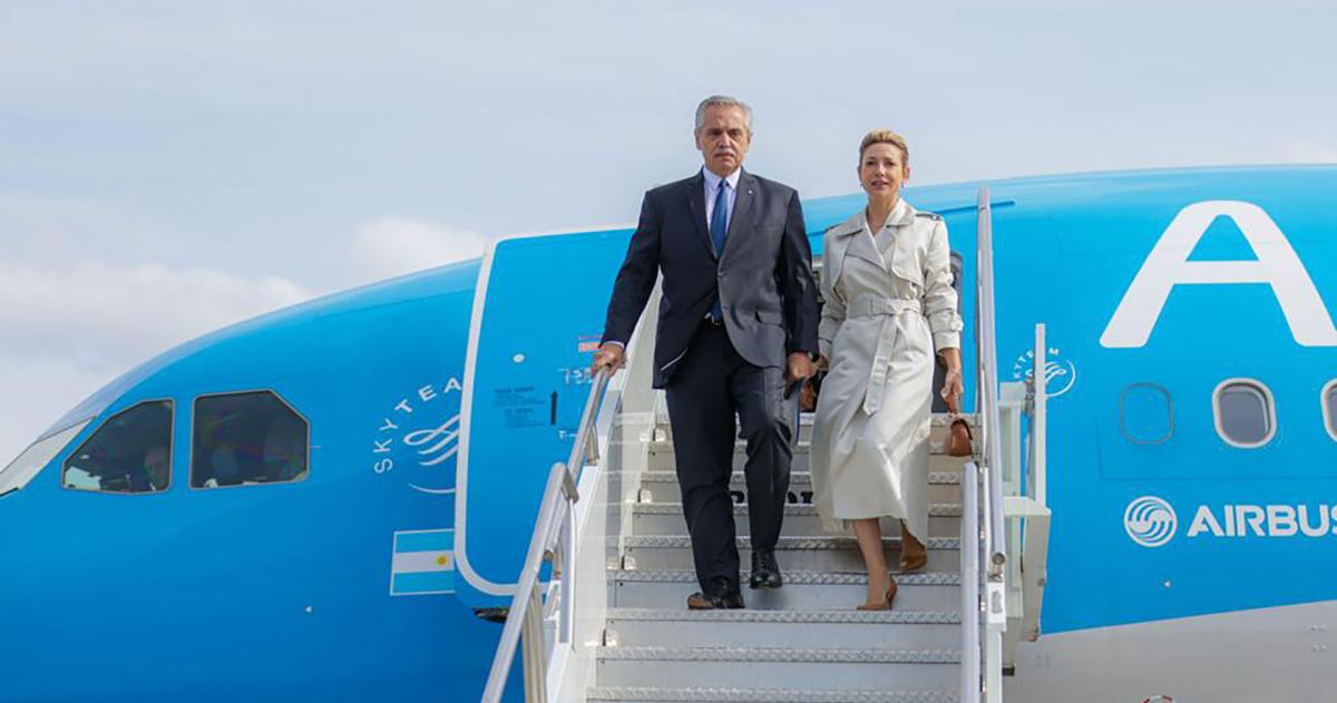 Alberto Fern�ndez y Fabiola Yañez