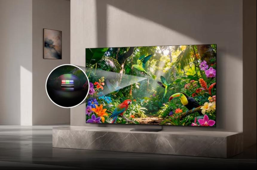 La tecnología Micro RGB utilizan luz microscópica de color puro (rojo verde y azul) que ofrece colores hiperrealistas