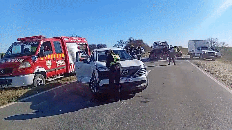 El siniestro vial ocurrió este miércoles a media mañana