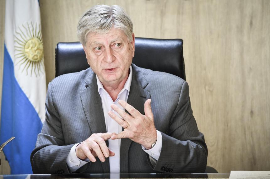  El gobernador pampeano Sergio Ziliotto