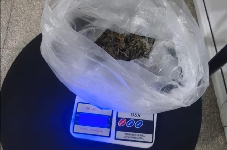 La policía de Realicó secuestró la droga que tenía el conductor