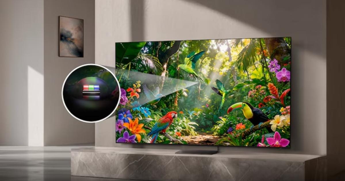La tecnología Micro RGB utilizan luz microscópica de color puro (rojo verde y azul) que ofrece colores hiperrealistas