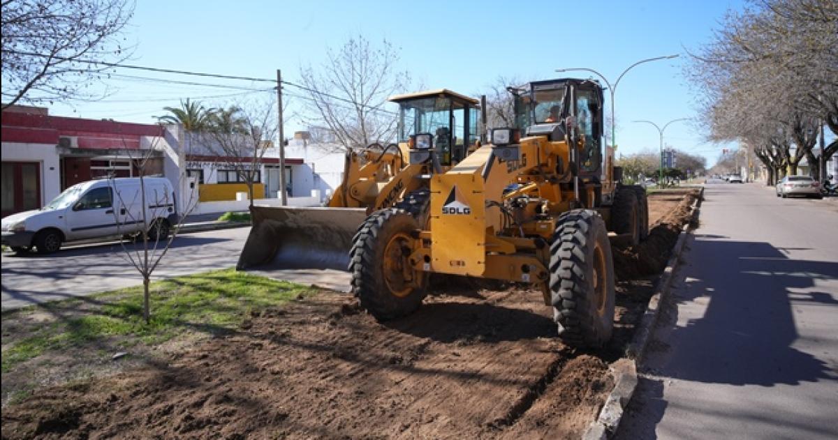 Los trabajos se realizan en el tramo comprendido entre calles 1 y 107