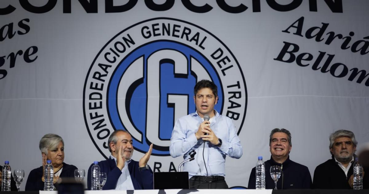 Kicillof pidió unidad para derrotar a Milei en las urnas de 2027