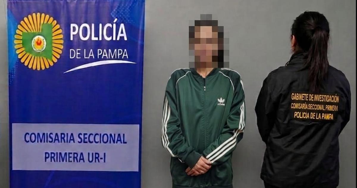 La mujer santarroseña detenida- buscan a su cómplice