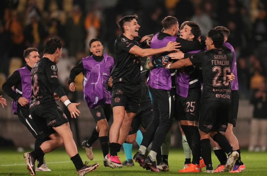 El festejo del Calamar que hace historia en la Copa Libertadores