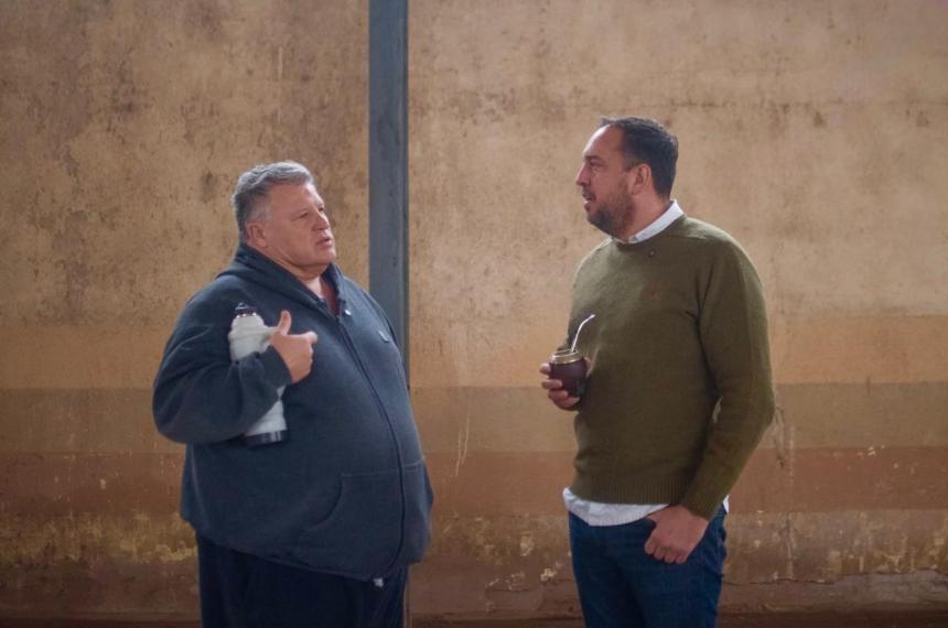   El intendente Luciano di N�poli conversó con los empresarios