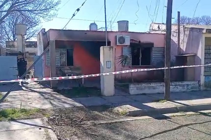 Una de las ocupantes de la casa relató los dram�ticos momentos que atravesaron Nos tiraron una molotov