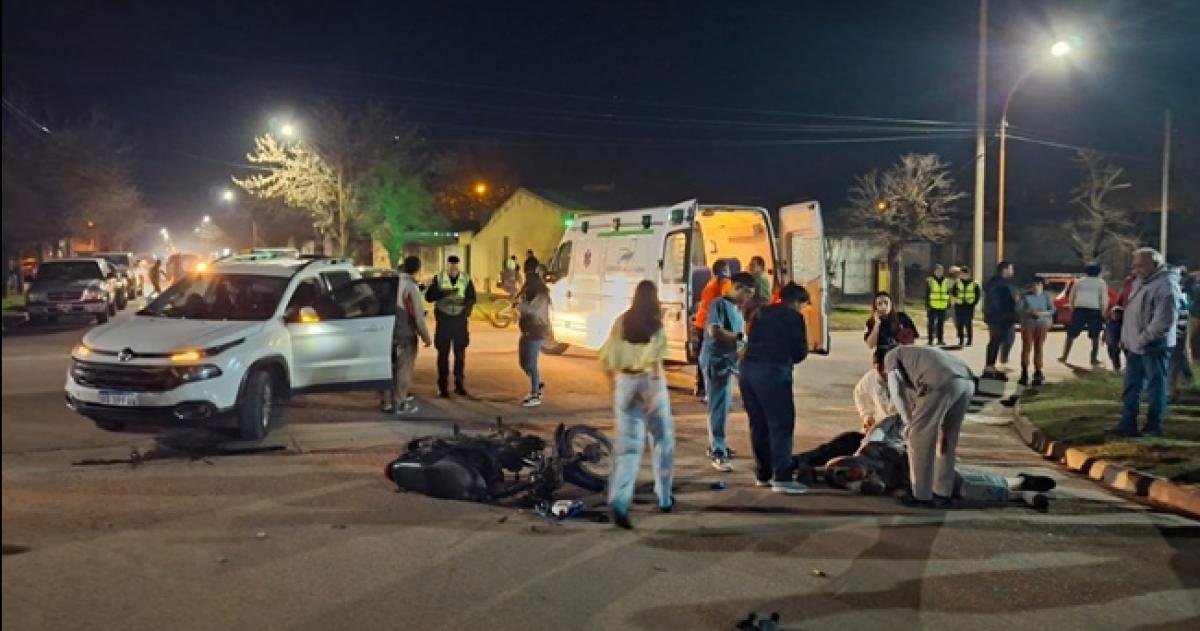 Los heridos fueron trasladados a General Pico