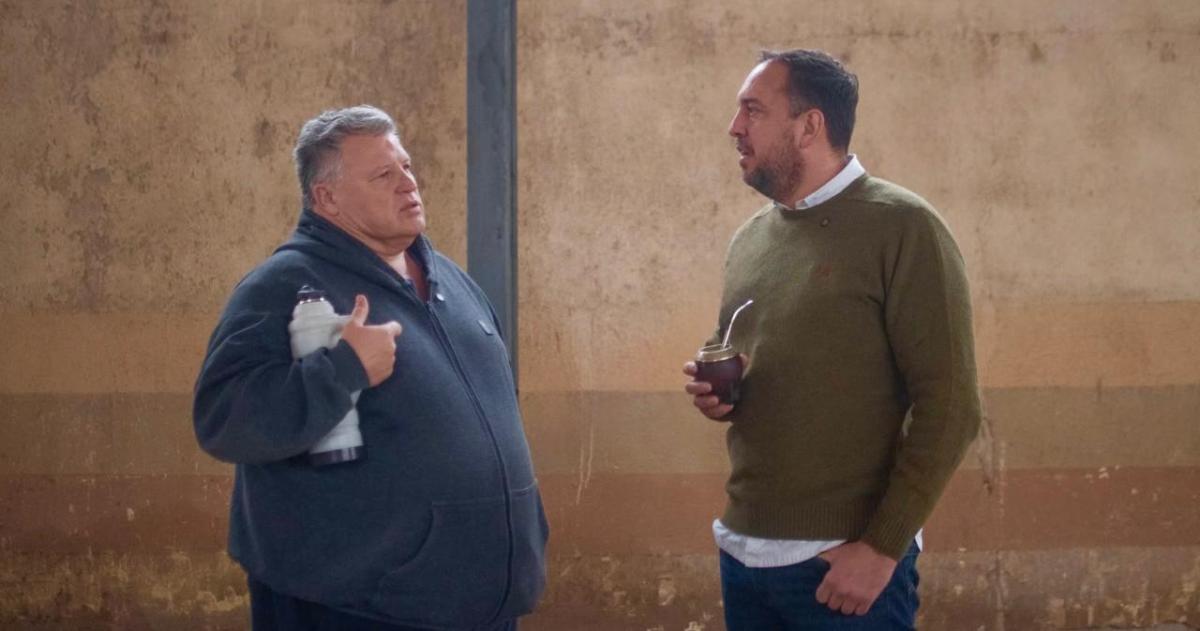   El intendente Luciano di N�poli conversó con los empresarios