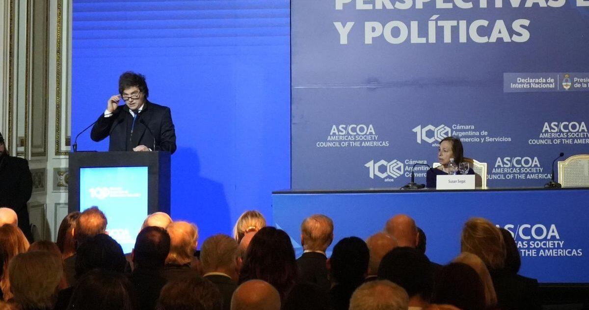El Presidente encabezó el cierre del evento empresarial en el Hotel Alvear